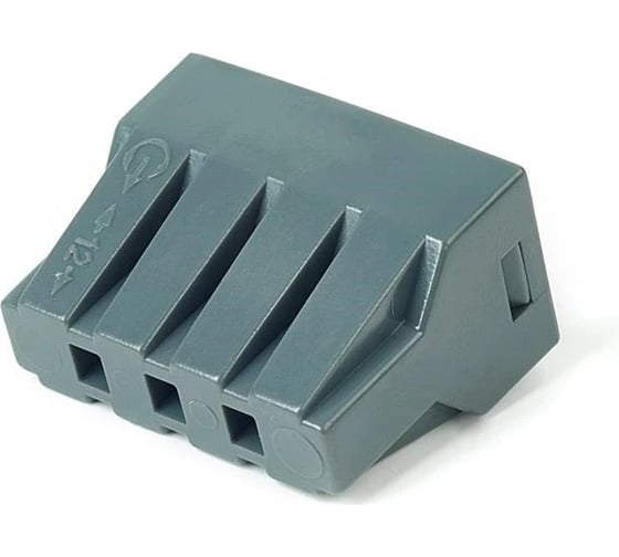 Изображение товара Строительно-монтажная клемма HLT КБМ-774-308 (1.0-2.5мм2) с контактной пастой черной (120шт./уп.) 081-20-08