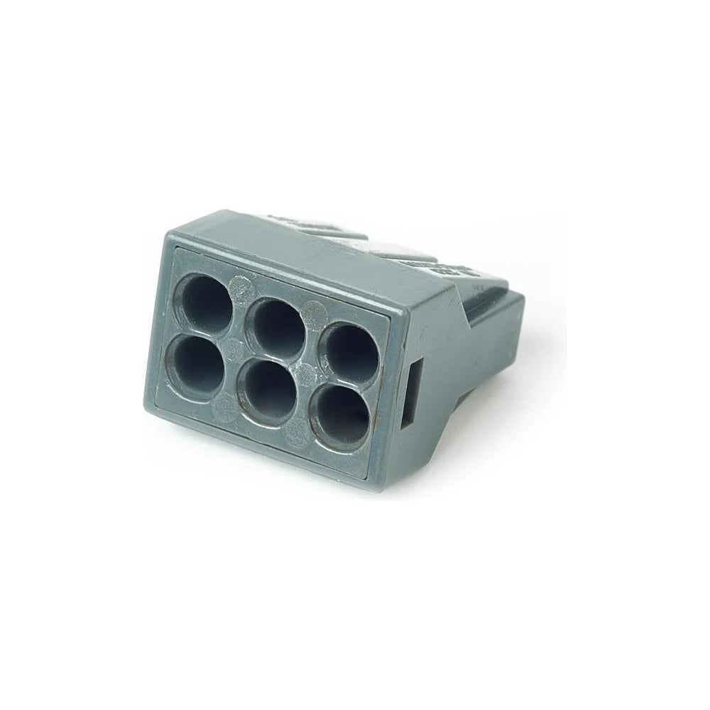 Изображение товара Строительно-монтажная клемма HLT КБМ-774-306 1.0-2.5мм2 с контактной пастой, 150шт