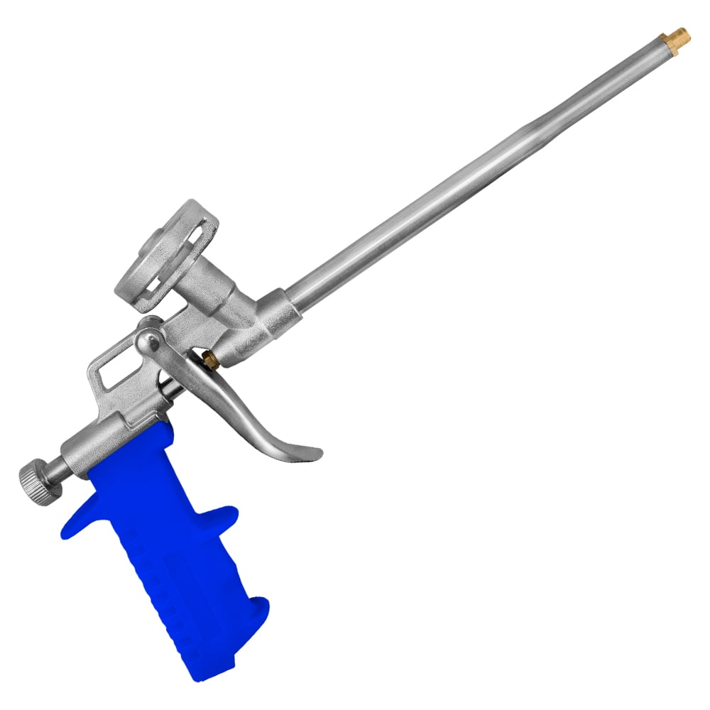 Изображение товара Пистолет для монтажной пены Vertextools металлический 9019, профессиональный