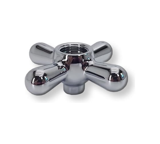 Изображение товара Рукоятка Vidima RETRO комплект со втулкой и винтом, 1 шт., хром B964939AA 00054588