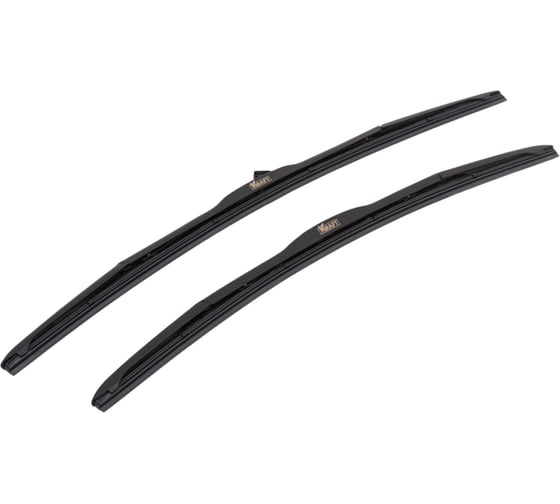 Изображение товара Комплект гибридных щеток стеклоочистителя 550/500 мм, 1 адаптер KRAFT 830916