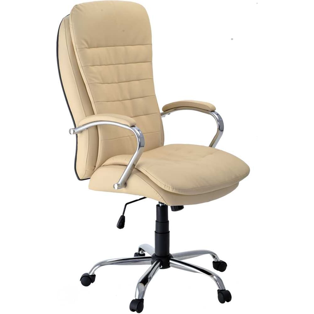 Изображение товара Офисное кресло Пилот Люкс из искусственной кожи, регулировки высоты и вращения