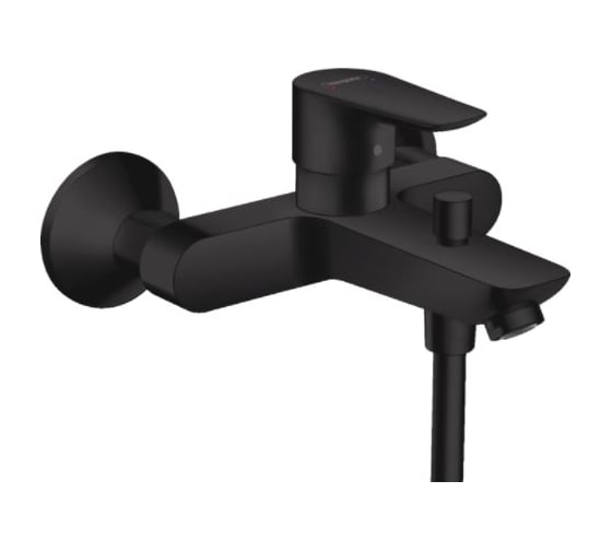 Изображение товара Смеситель для ванны Hansgrohe 71740670 Talis E однорычажный, ВМ, черный матовый 00055521