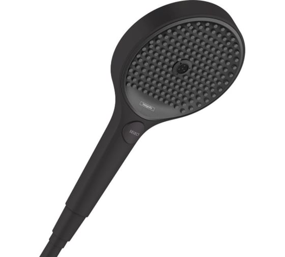 Изображение товара Ручной душ Hansgrohe 26864670 Rainfinity 130 3jet, черный матовый 00059376