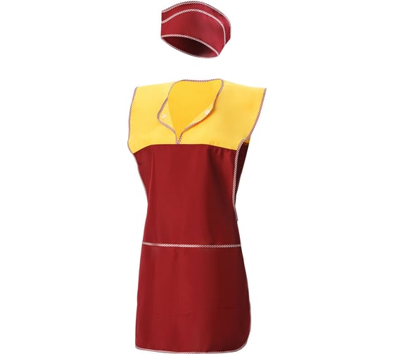 Изображение товара Комплект СОЮЗСПЕЦОДЕЖДА Людмила, бордо, р. 56-62 2200000063458