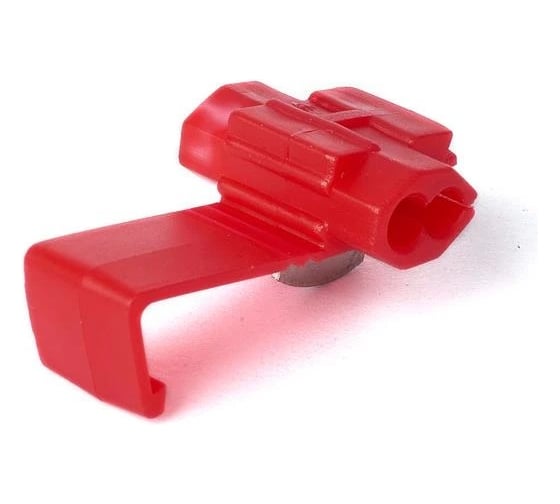 Изображение товара Зажим-ответвитель HLT ОВ-1 0.5-1.5 мм2 красный (2 уп/по 100 шт в уп) 084-12-01