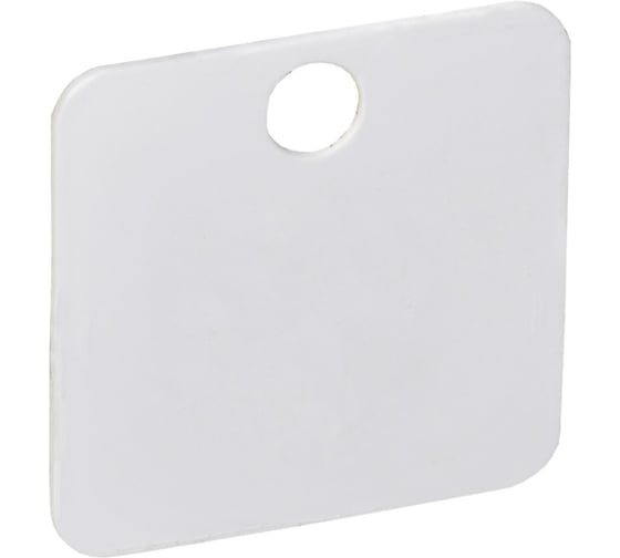 Изображение товара Бирка кабельная IEK У-153 малый квадрат 28x28мм (250шт/упак) UZMA-BIK-Y153-S