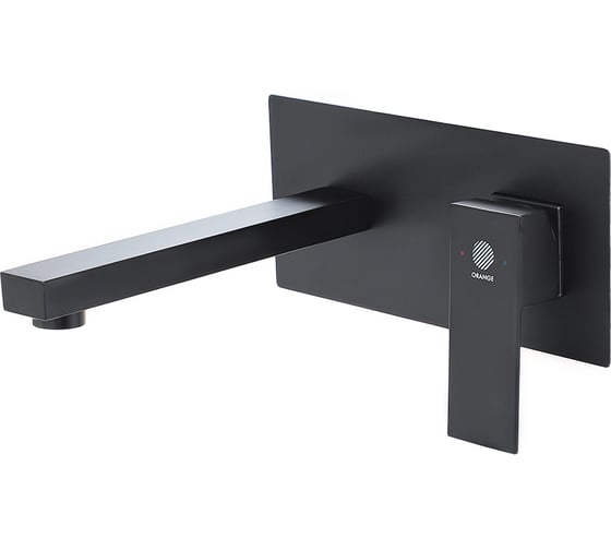 Изображение товара Смеситель для раковины Orange черный M04-722b