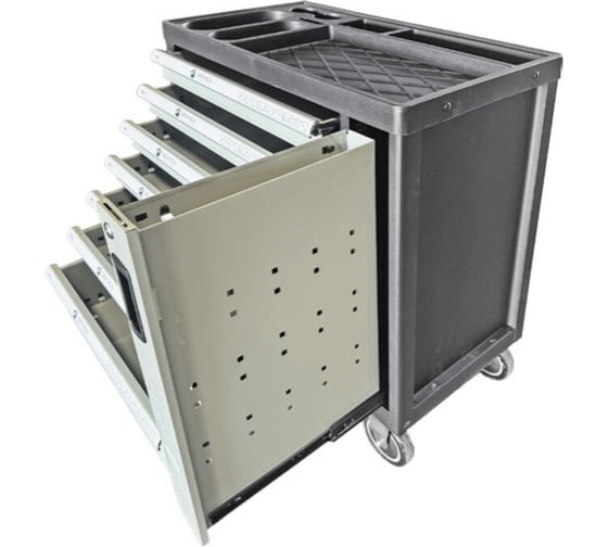 Изображение товара Тележка инструментальная Эврика 7 секций с набором инструмента 274пр. ER-55300 136215