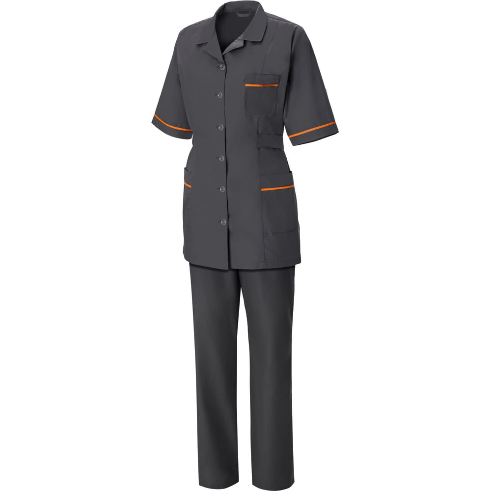 Изображение товара Костюм женский СОЮЗСПЕЦОДЕЖДА ВИТА графит оранжевый р60-62