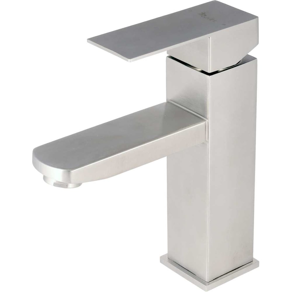 Изображение товара Смеситель для раковины OLIVE'S VALDO из нержавеющей стали 101 мм излив