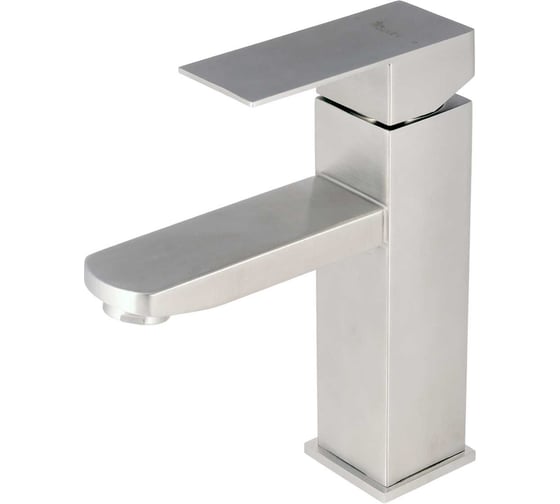 Изображение товара Смеситель для раковины OLIVE'S VALDO квадр. нержавеющая сталь VL13100