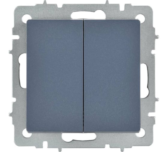 Изображение товара Выключатель 2-клавишный перекрестный IEK BRITE 10А ВС10-2-3-БрМ маренго BR-V23-0-10-K35