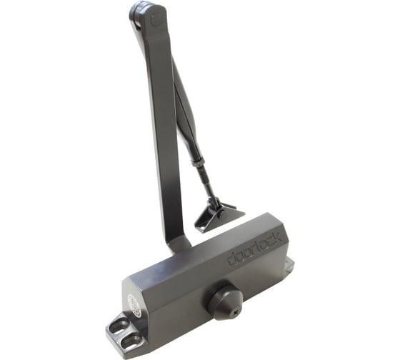 Изображение товара Доводчик Doorlock DL77N EN4/5 графит, крепежные размеры 162-168ммX19мм 75549