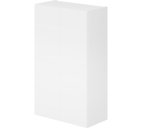 Изображение товара Шкаф пенал над стиральной машинкой IKA Alta 60 600х300х1000, белый скандинавский 4657836467888