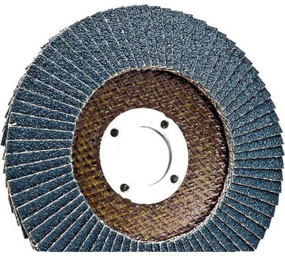 Изображение товара Круг лепестковый торцевой VSM КЛТ 2 ZK, 125x22, Р40 006365