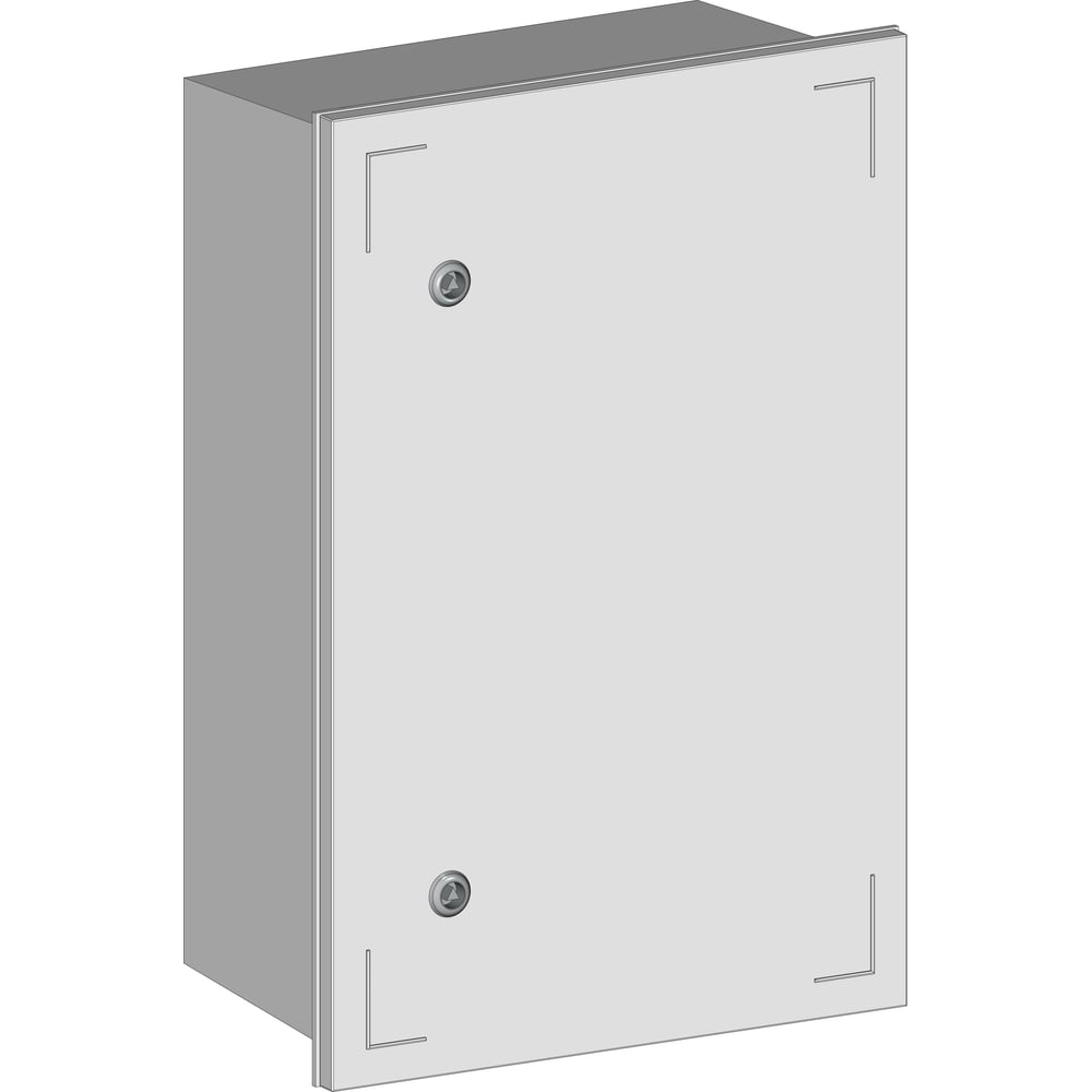 Изображение товара Корпус композитный Энергопласт ЭПШП 40x60x22 IP65 с замком и съемной рамой