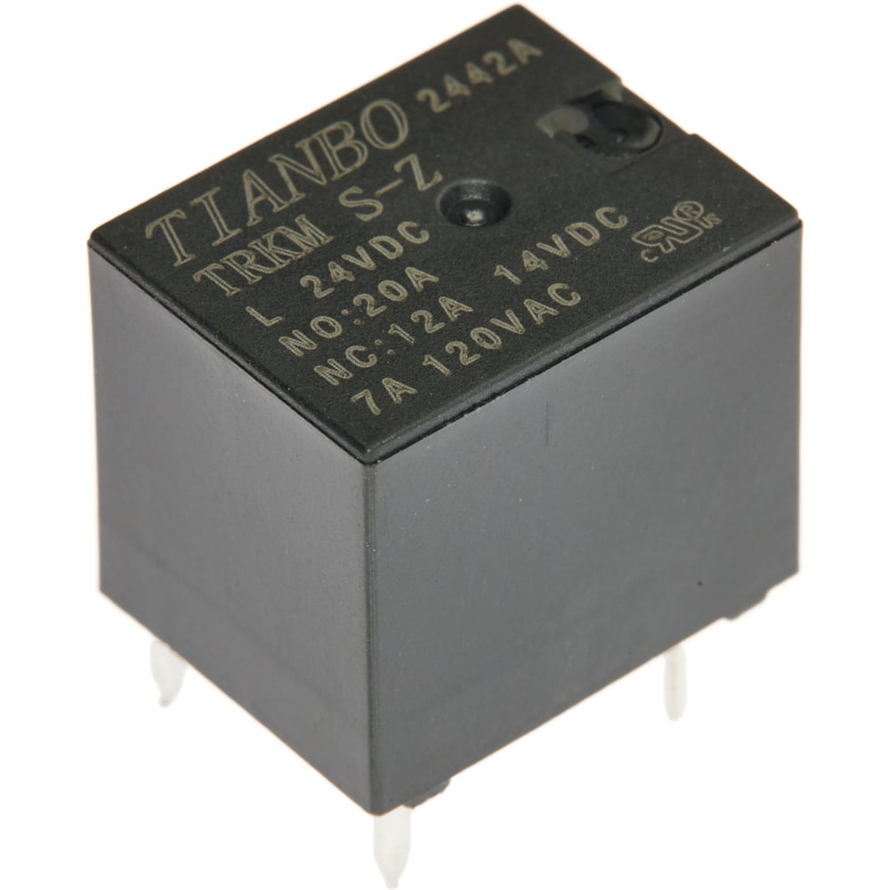 Изображение товара Электромагнитное реле Tianbo TRKM-L-24VDC-S-Z 25 шт пластиковая упаковка