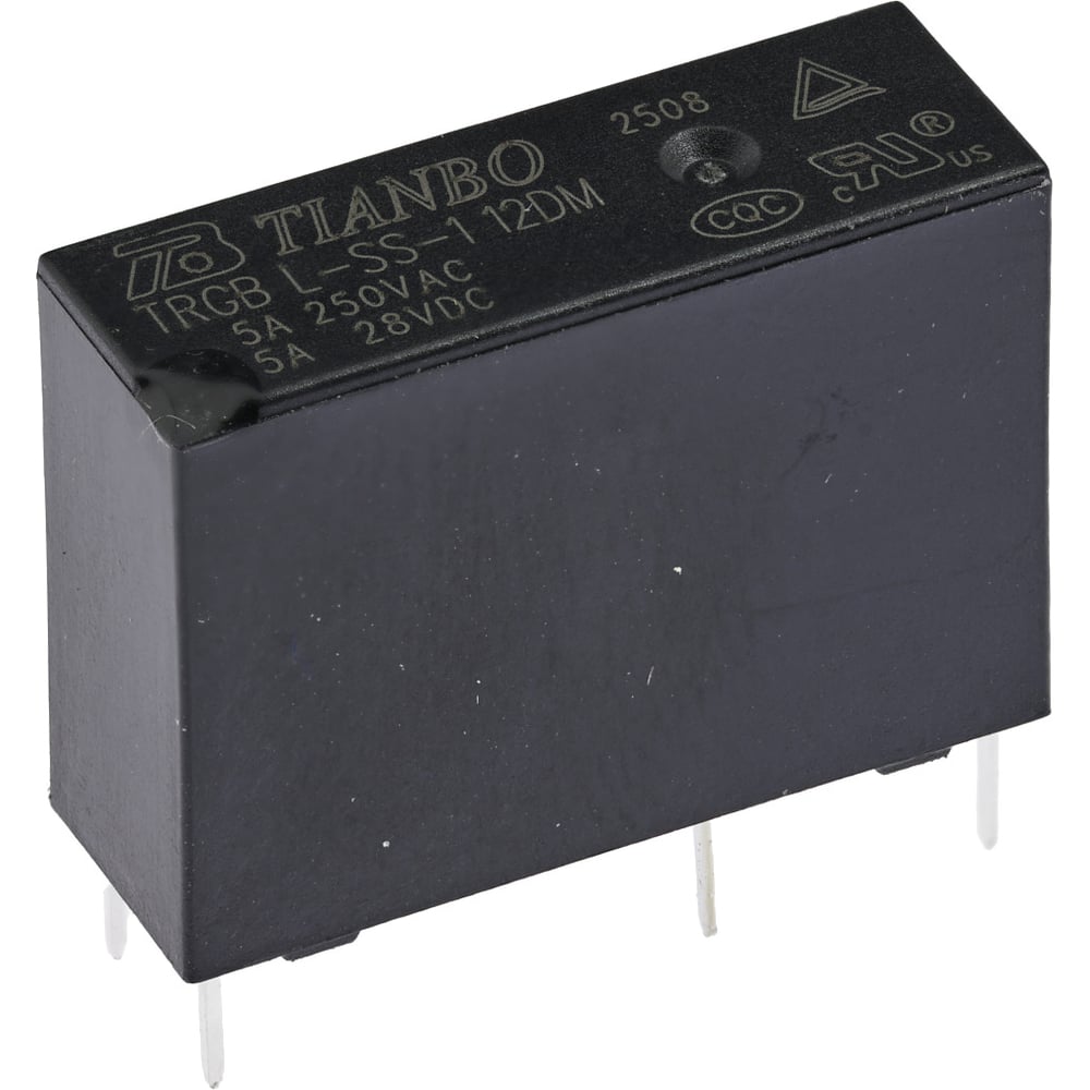 Изображение товара Реле электромагнитное Tianbo RELAY (50 шт/упак) TRGB-L-SS-112DM 21642