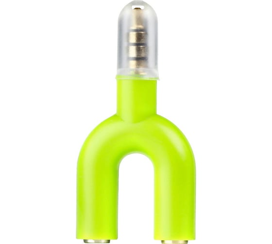 Изображение товара Адаптер для наушников Smartbuy 2x3.5 мм F наушники + микрофон 3.5 мм M гарнитура тип Y, Мультицвет/100 A217