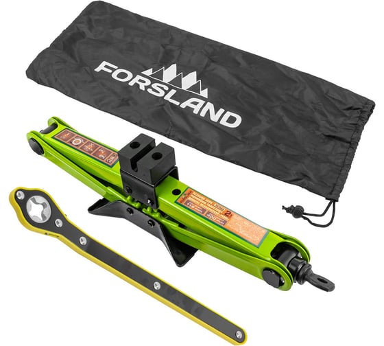 Изображение товара Домкрат механический Forsland ромб 2 т Forsland-10152A(61287)