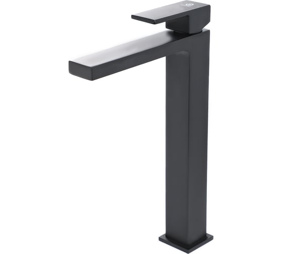 Изображение товара Смеситель для накладной раковины Agger Great черный A2812144