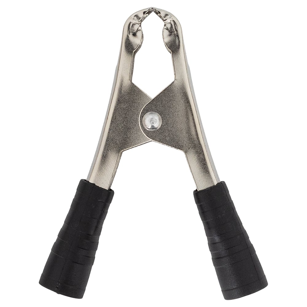 Изображение товара Зажим крокодил SMARTBUY красный+черный 100А 105 мм в изоляторе 6 шт SBT-KCL100105