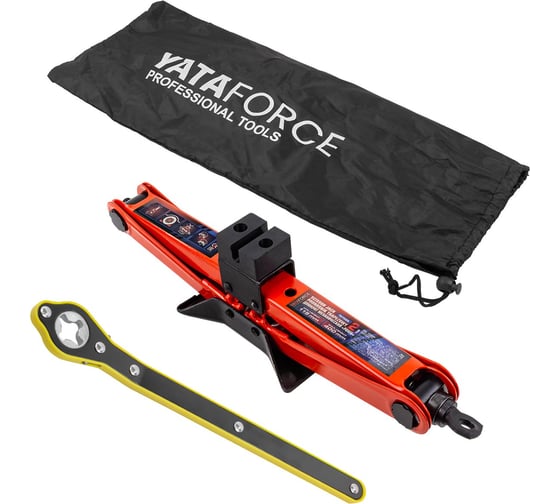 Изображение товара Домкрат механический YATAFORCE ромб, 2 т YF-10152A(61284)