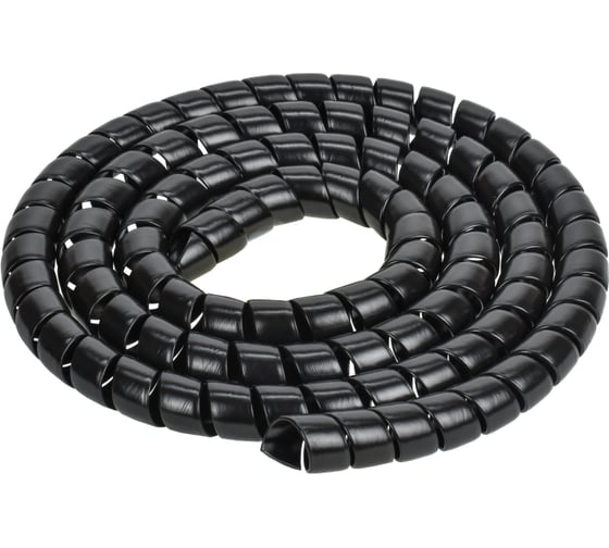 Изображение товара Спираль монтажная IEK СПГ-25 черная (2м/упак) USWB1-25-02-K02