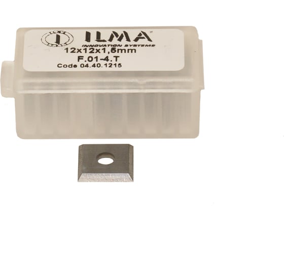 Изображение товара Нож сменный квадратный твердосплавный ILMA 12x12x1,5 35º d4 HW (упаковка 10шт) 04.40.1215-10