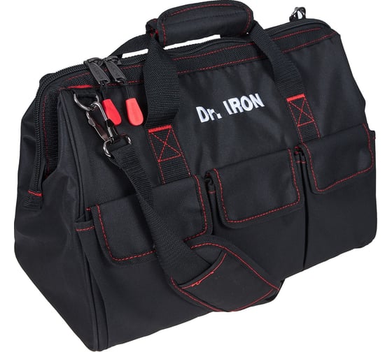 Изображение товара Сумка для инструмента с ремнем Dr. IRON 420x230x300 мм DR1023