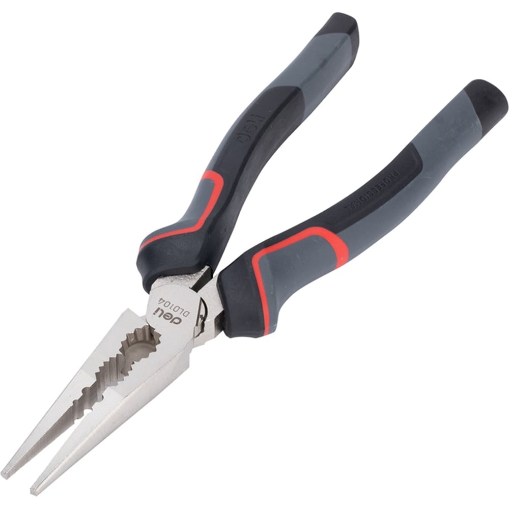 Изображение товара Профессиональные удлиненные плоскогубцы DELI DL0104 220 мм Cr-V
