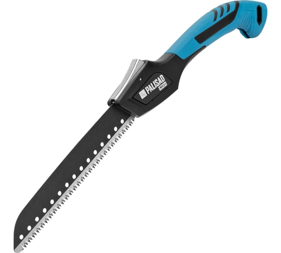 Изображение товара Пила садовая складная PALISAD LUXE 170 мм, SK5, 3D зуб, тефлон. покрытие, обрезиненная рукоятка 60424