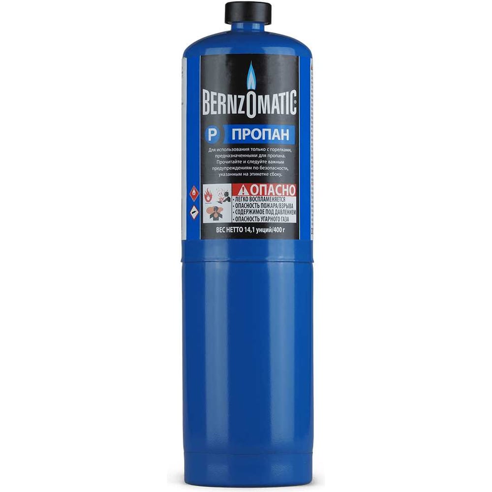 Изображение товара Газовый баллон BlackWeld BERNZOMATIC PROPAN 400 г ORIGINAL компактный и надежный