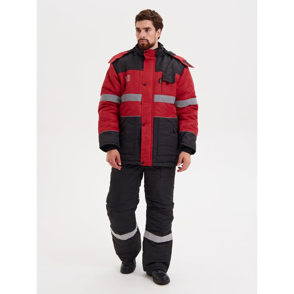 Изображение товара Костюм РАССО НордМен мужской водоотталкивающий утепленный синтетический 60-62