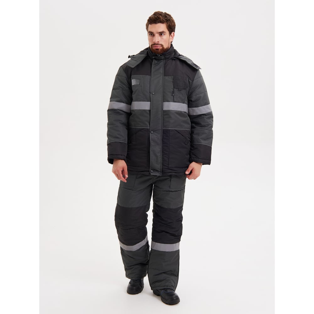 Изображение товара Костюм РАССО НордМен, серый/черный, р.60-62/182-188 01981 (60/182)