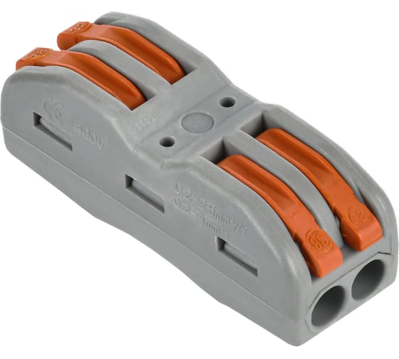 Изображение товара Строительно-монтажная клемма IEK СМК 222-4122 (50шт/упак) UKZ20-4122-050