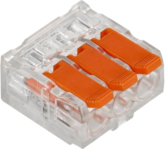 Изображение товара Строительно-монтажная клемма IEK СМК 221-613 (50шт/упак) UKZ40-613-050