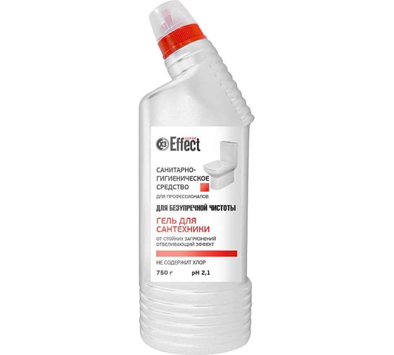 Изображение товара Средство санитарно-гигиеническое для сантехники Effect Super 750 г 25696
