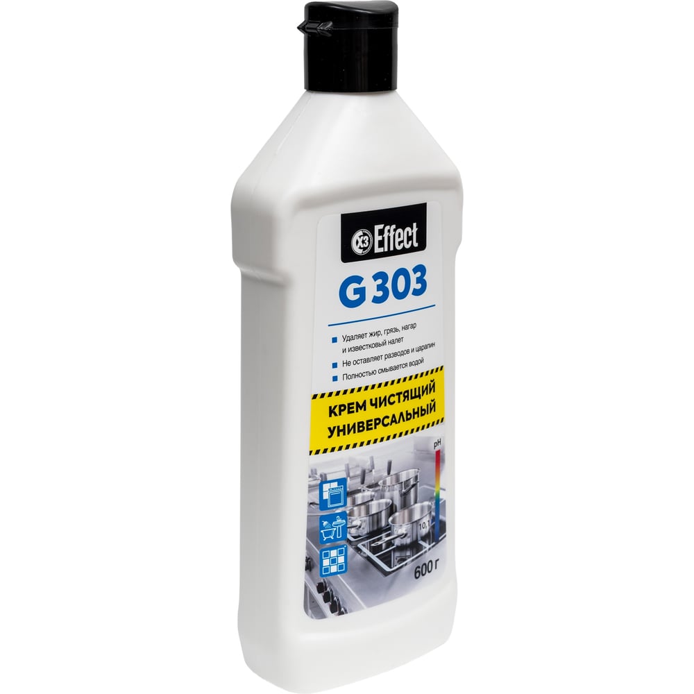 Изображение товара Универсальный чистящий крем Effect ГАММА 303 600 г для бытовых поверхностей
