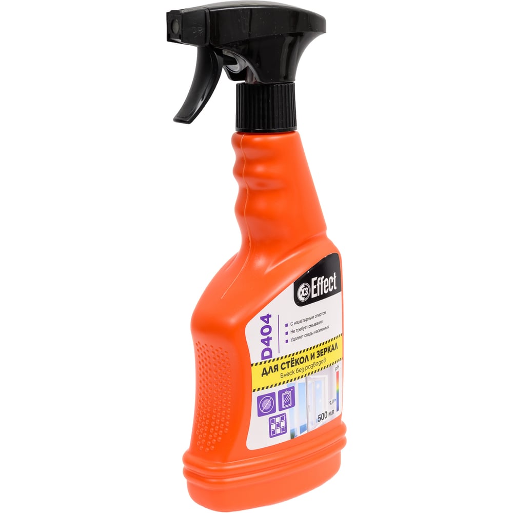 Изображение товара Очиститель для стекол и зеркал Effect ДЕЛЬТА 404 500 мл