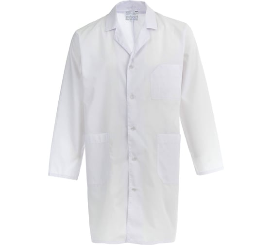 Изображение товара Халат СОЮЗСПЕЦОДЕЖДА Сервис мужской, белый, р. 48-50/рост 170-176 2140010701035