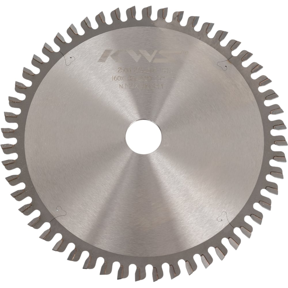Изображение товара Диск пильный KWS погружной 160*20*1.8*52T TP для чистого реза