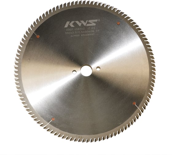 Изображение товара Пильный диск KWS 350х30х3.5х108T TP K5 01050-3503035108TP