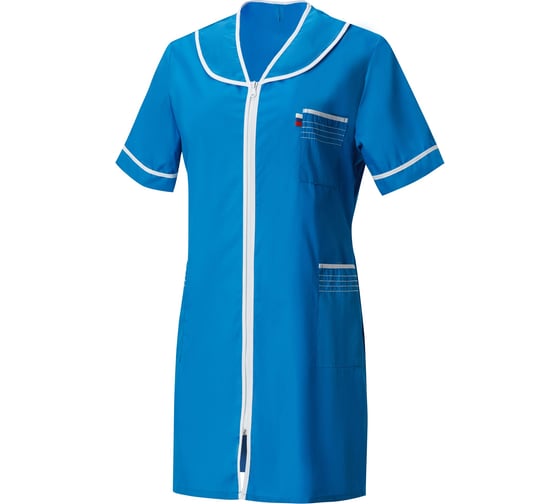 Изображение товара Халат СОЮЗСПЕЦОДЕЖДА Сервис т-голубой, р.42/рост 158-164 2000000038322