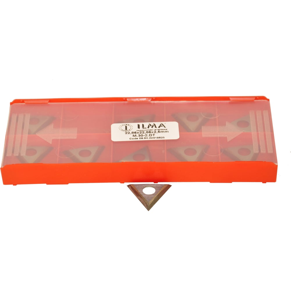 Изображение товара Нож подрезной ILMA 3-х сторонний 22,9x19,8x2,5 мм, упаковка 10 шт