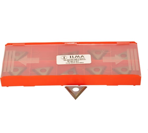Изображение товара Нож подрезной ILMA 3-х сторонний 22,9x19,8x2,5-30 (упаковка 10шт) 09.80.22919825-10