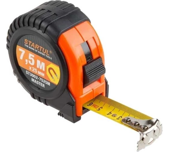 Изображение товара Рулетка STARTUL STANDART 7.5м/25мм ST3112-7525M