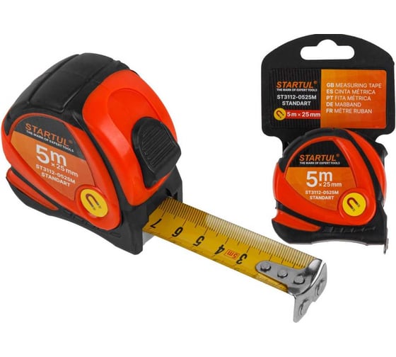 Изображение товара Рулетка STARTUL STANDART 5м/25мм ST3112-0525M