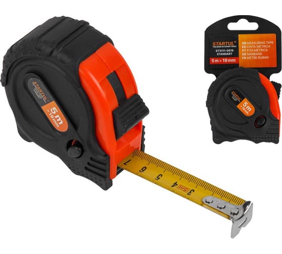 Изображение товара Рулетка STARTUL 5м/19мм STANDART ST3111-0519